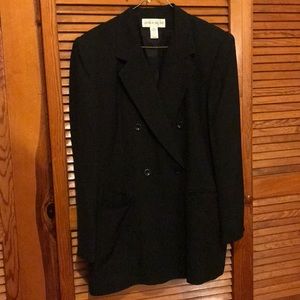 Black long blazer